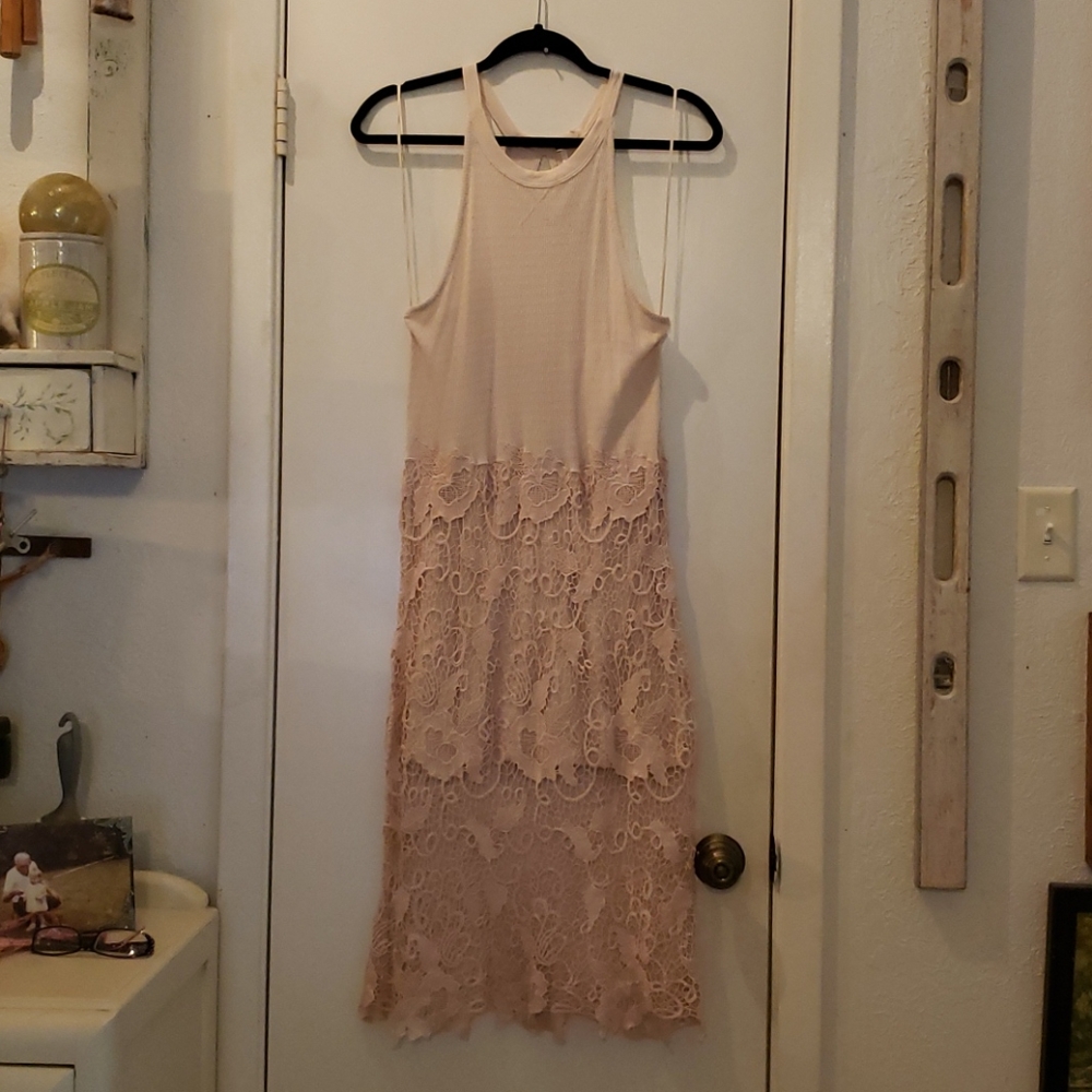 Free People Lace Maxi